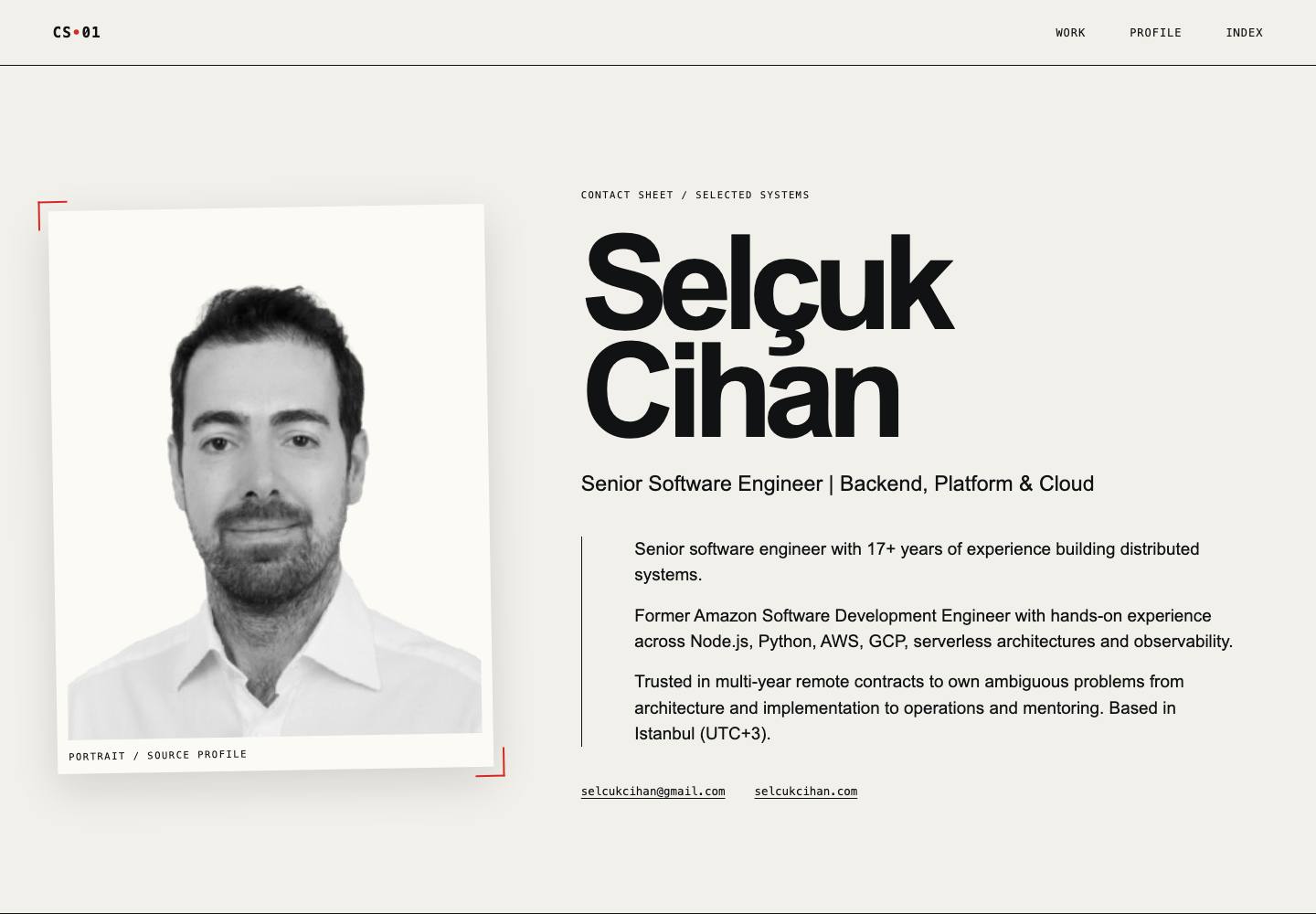 Preview of Contact Sheet / Source Code